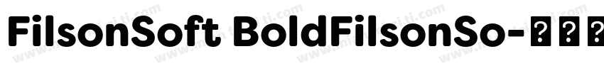 FilsonSoft BoldFilsonSo字体转换
